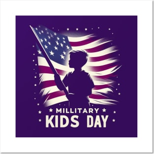 Courageous Purple Heart military kids Posters and Art
